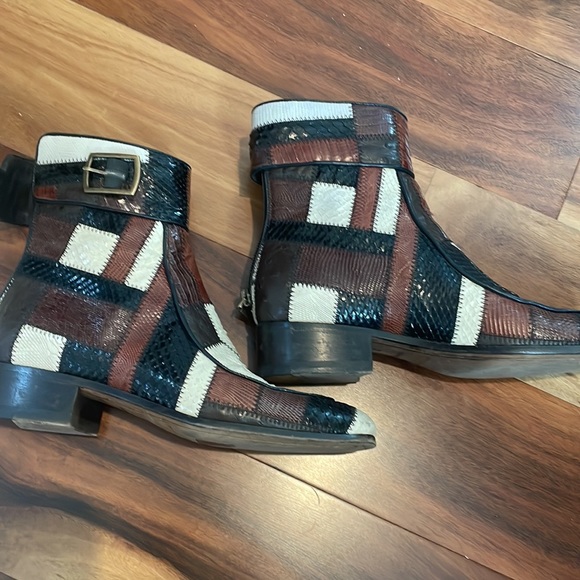 Saint Laurent Miles Exotic Skin Boots - Picture 4 of 4